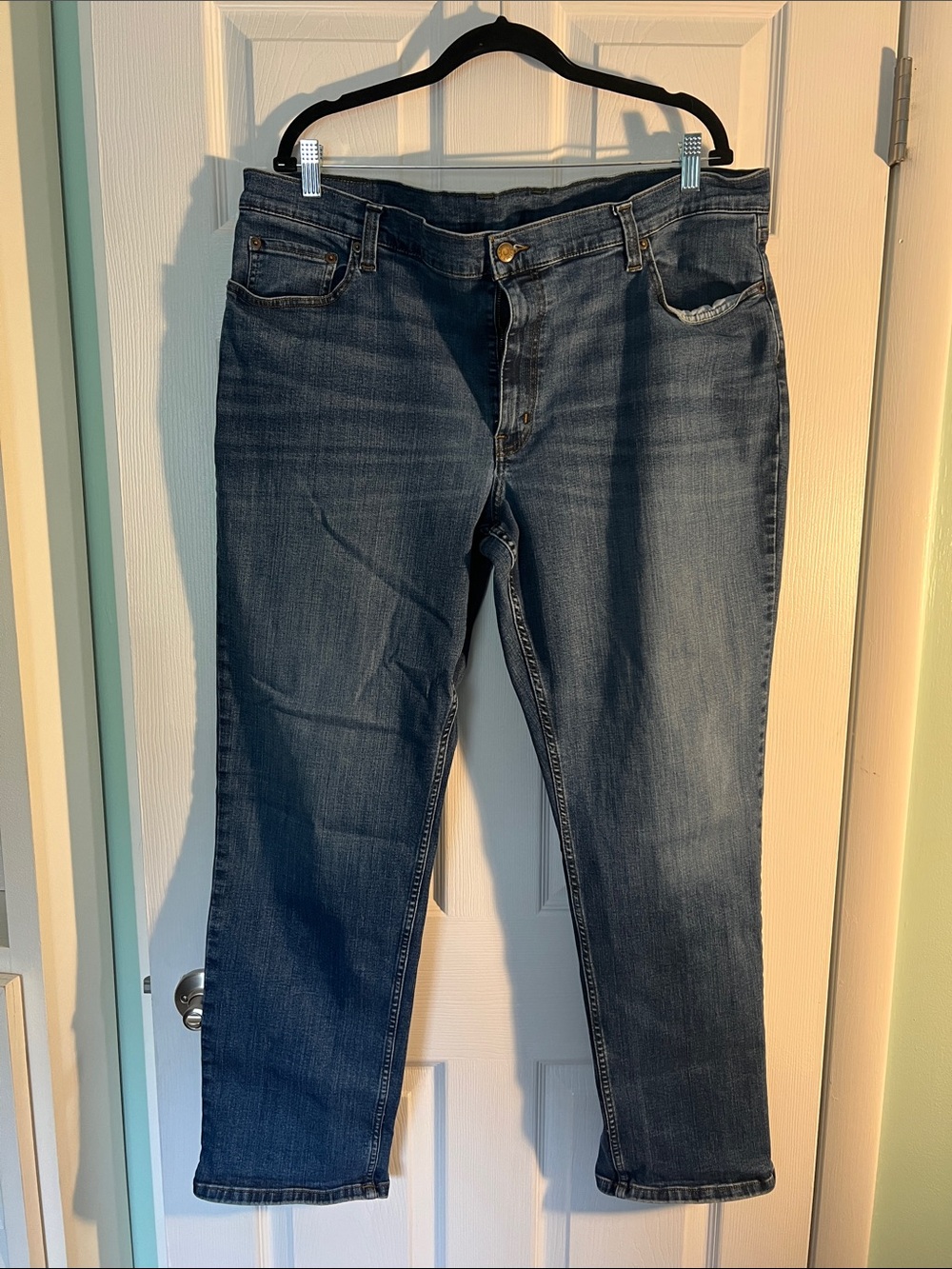 Men's LL Bean Vintage 1912 Jeans, Standard Fit, Straight Leg - Size 44x32